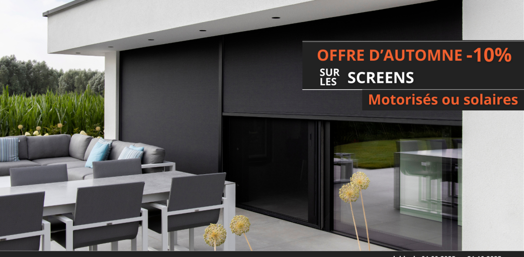 Image - Offre d'automne - Stores extérieurs