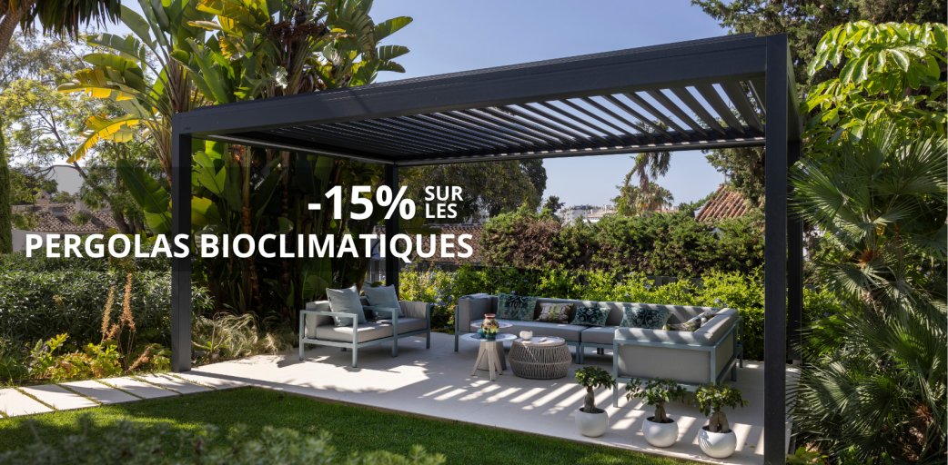 Image - remise 20% - Pergolas bioclimatiques