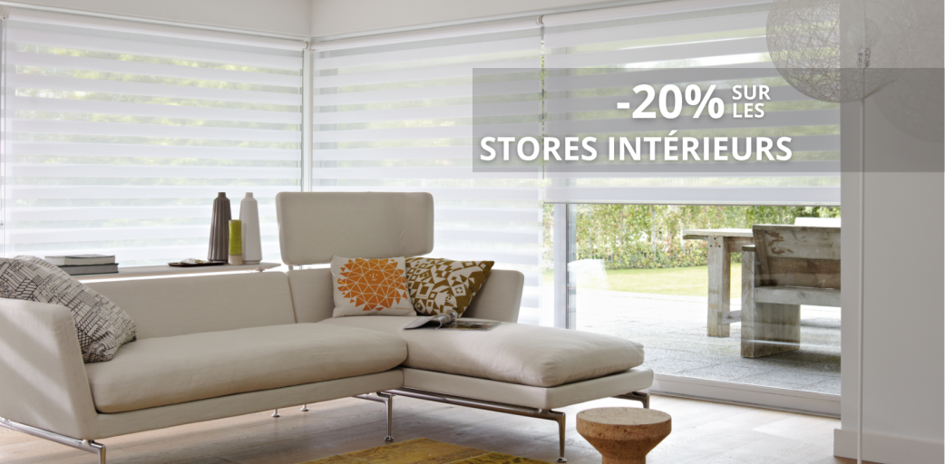 Image - Profitez de l'offre - Stores intérieurs