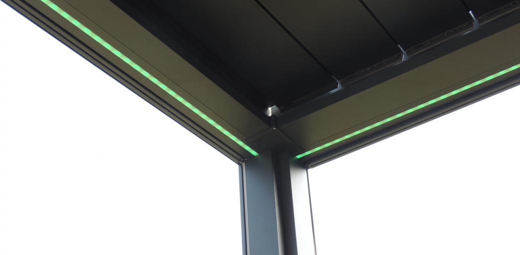 Image - Image #1 - Détails des leds - pergolas bioclimatiques