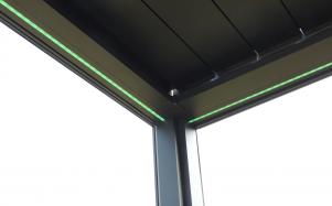 Image - Détails des leds - pergolas bioclimatiques